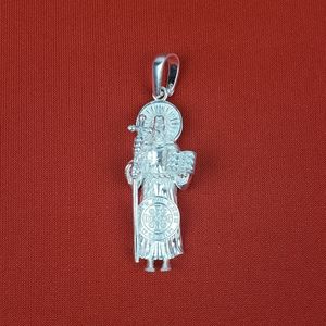 925 sterling silver Saint benedict pendant‎